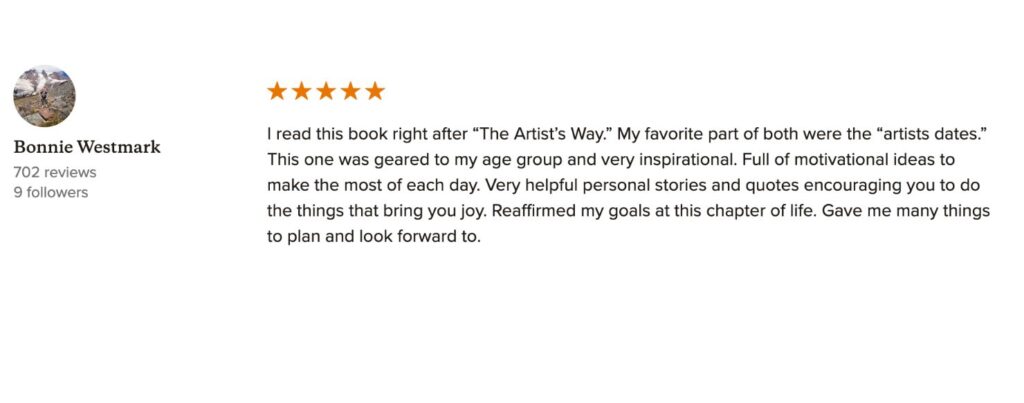 Book Review 2 - It's Never Too Late to Begin Again