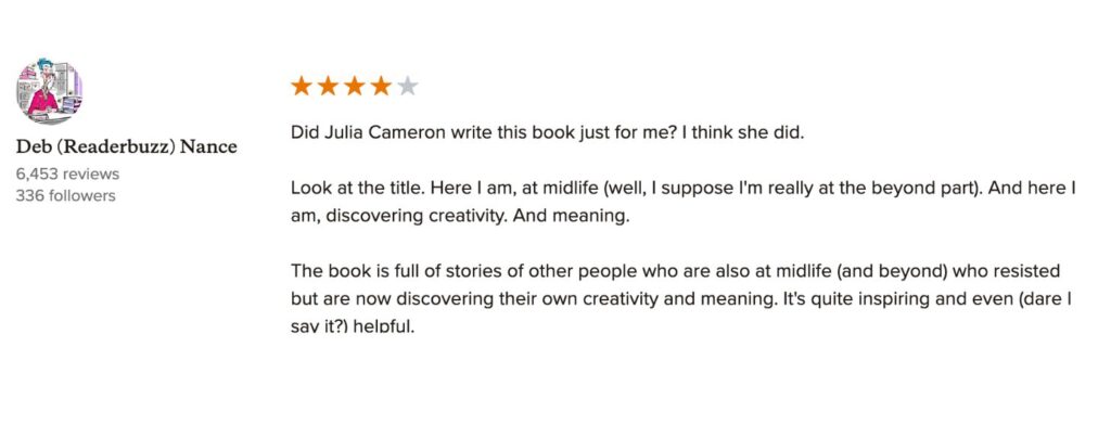 Book Review 5 - It's Never Too Late to Begin Again